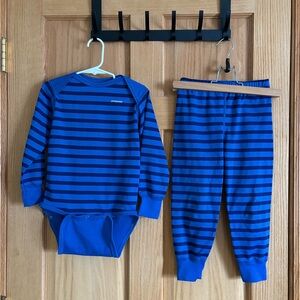 Patagonia thermal wear/ pajama set
